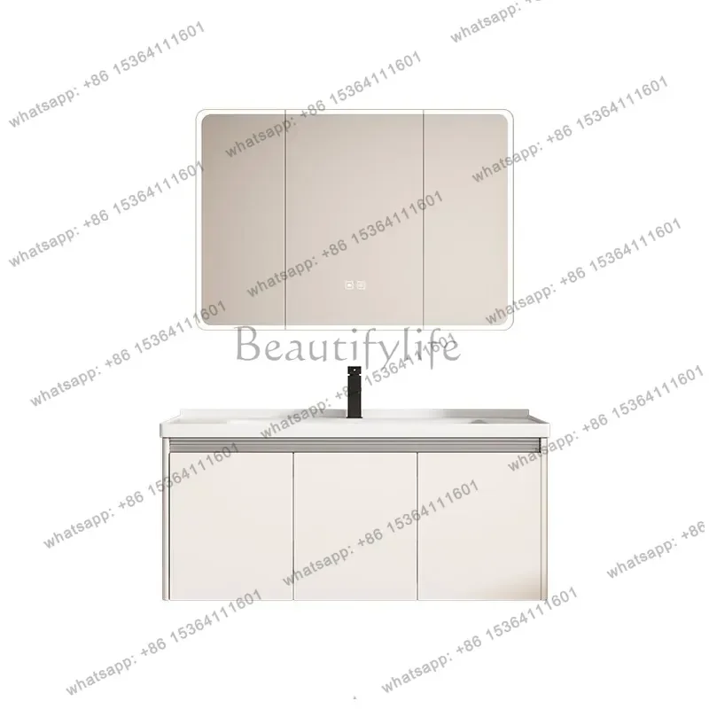 New thickened honeycomb aluminum bathroom cabinet combination bathroom washstand ceramic integrated
New thickened honeycomb aluminum bathroom cabinet combination bathroom washstand ceramic integrated