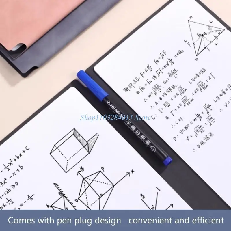 R6FF Portable Erasable Whiteboard Notebook 6.61x9.53Inch PU Memoboard Writing Pad for Daily Note Taking Drawing Journaling
R6FF Portable Erasable Whiteboard Notebook 6.61x9.53Inch PU Memoboard Writing Pad for Daily Note Taking Drawing Journaling