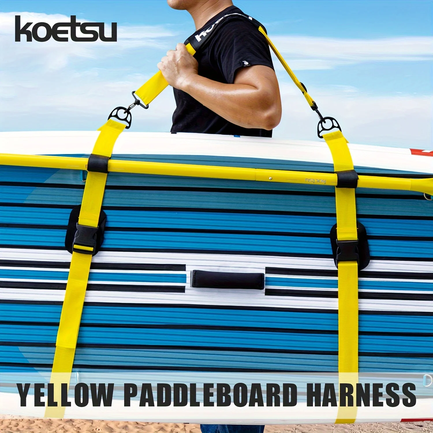 1PC Adjustable SUP Paddleboard Shoulder Strap Oxford Cloth Durable Comfortable Carry Yellow Blue Orange Transport Padded Design
1PC Adjustable SUP Paddleboard Shoulder Strap Oxford Cloth Durable Comfortable Carry Yellow Blue Orange Transport Padded Design
