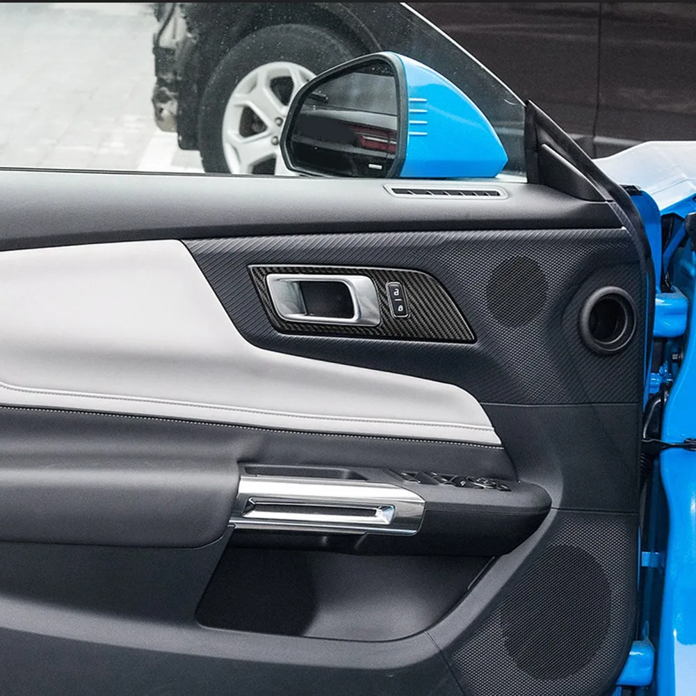 Classy-Car Inner Door Trims Real Dry Carbon Fiber Door Handle Frame Trim Cover For Ford Mustang 2015+ LHD
Classy-Car Inner Door Trims Real Dry Carbon Fiber Door Handle Frame Trim Cover For Ford Mustang 2015+ LHD