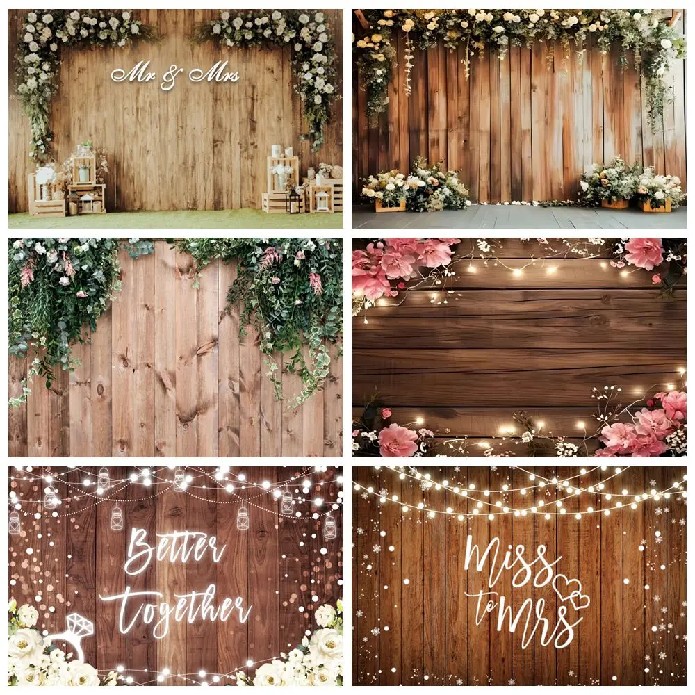 Flowers Vintage Wood Wedding Photography Backdrop Glitter Lights Marry Scene Bridal Shower Bride Portrait Photo Background Decor
Flowers Vintage Wood Wedding Photography Backdrop Glitter Lights Marry Scene Bridal Shower Bride Portrait Photo Background Decor