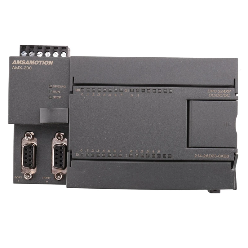 CPU224XP S7-200 PLC Programmable Controller 24V PLC 214-2AD23-0XB8 Transistor Output Programmable Logic Controller
CPU224XP S7-200 PLC Programmable Controller 24V PLC 214-2AD23-0XB8 Transistor Output Programmable Logic Controller