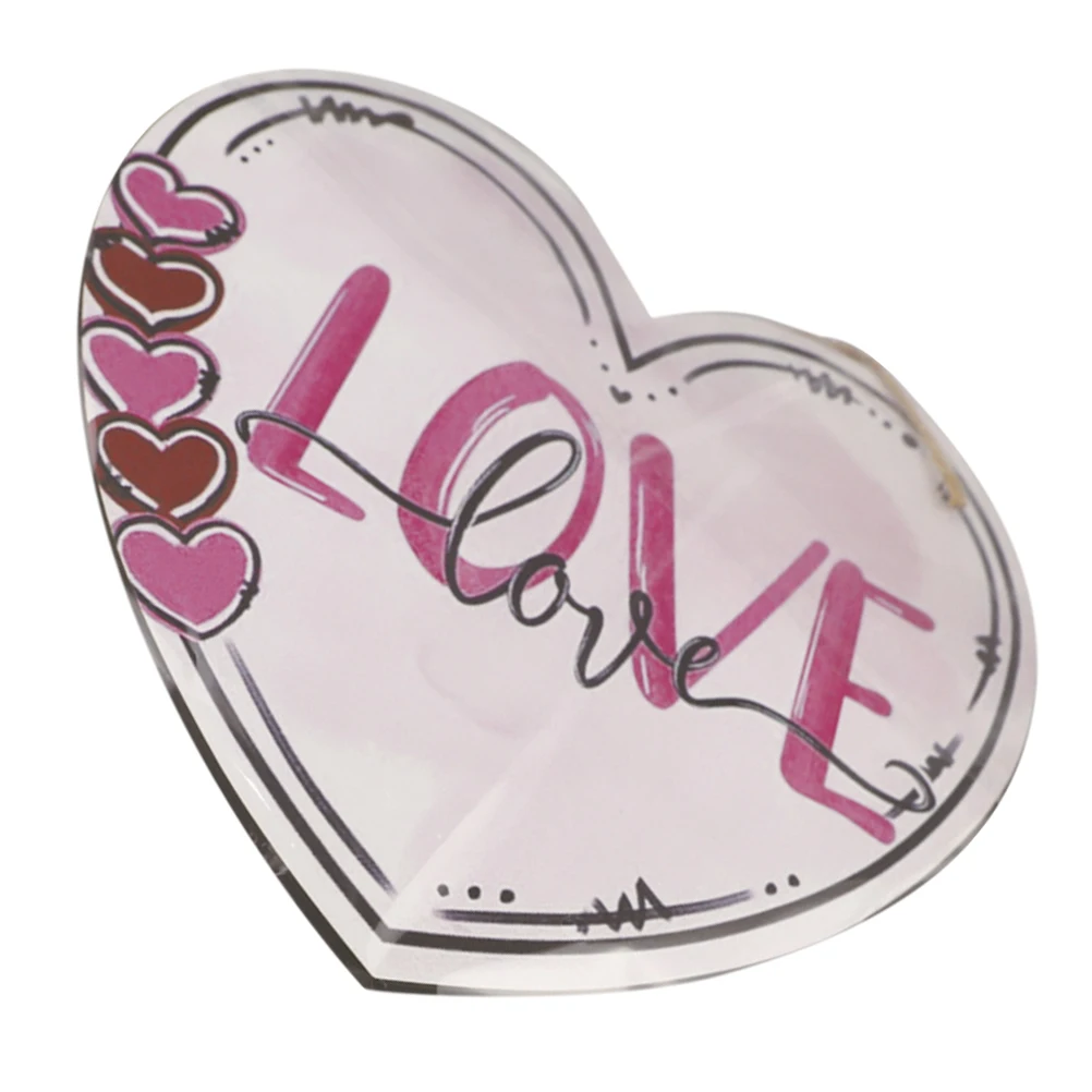 Pink Heart Wood Pendant Wall Decor Valentine Hanging Sign Home Party Hanging Sign Plaque Romantic Decorations
Pink Heart Wood Pendant Wall Decor Valentine Hanging Sign Home Party Hanging Sign Plaque Romantic Decorations