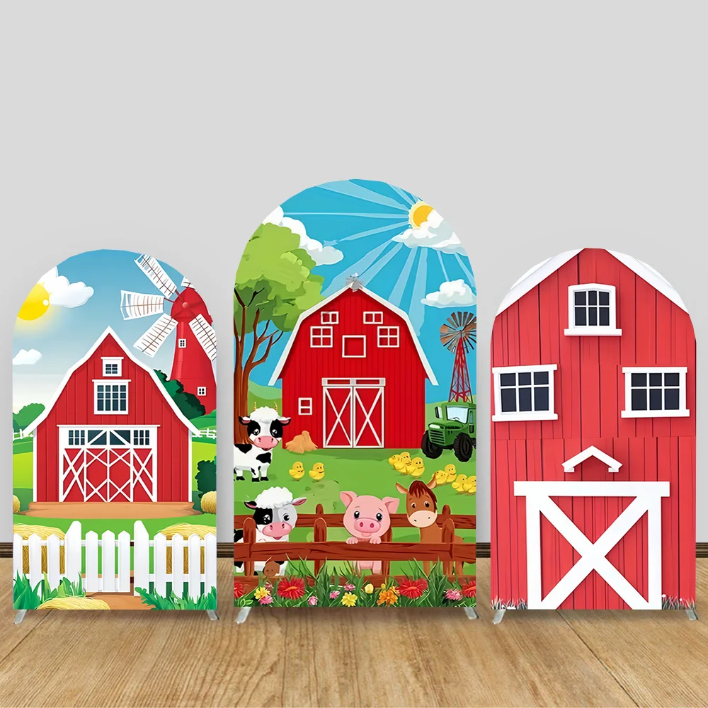 Farm Barn Arch Cover Backdrop Photography for Baby Show Green Grass Animal Background 2-Sided Custom Birthday Photozone
Farm Barn Arch Cover Backdrop Photography for Baby Show Green Grass Animal Background 2-Sided Custom Birthday Photozone