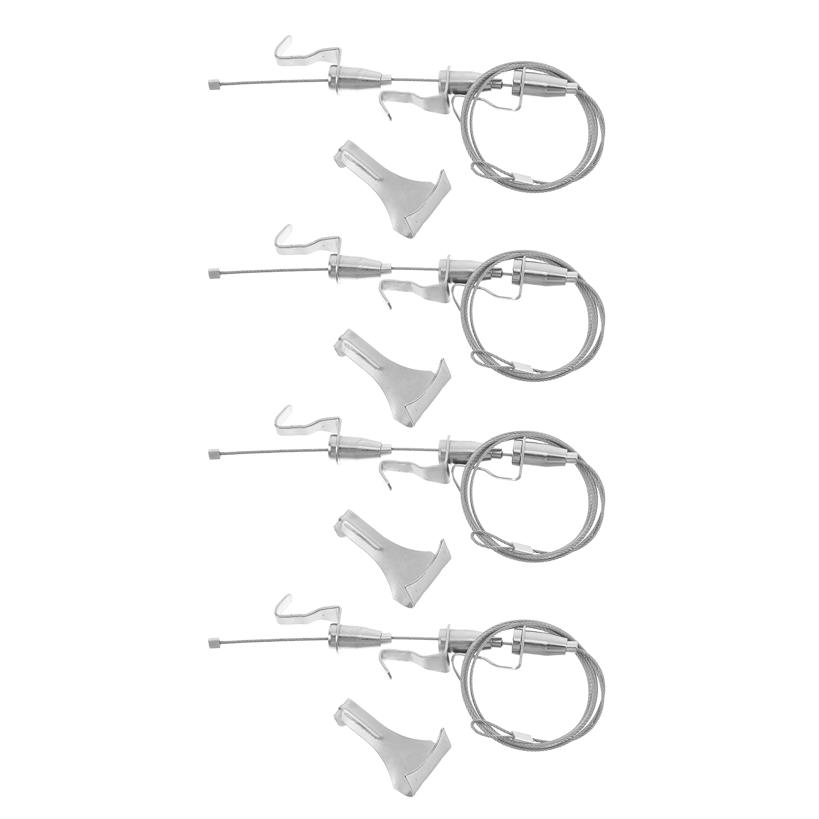 4 Pcs Picture Hanger Hooks Heavy Duty Hanging Kit Frame Easel Adjustable Gallery Wall Display Portable Design
4 Pcs Picture Hanger Hooks Heavy Duty Hanging Kit Frame Easel Adjustable Gallery Wall Display Portable Design