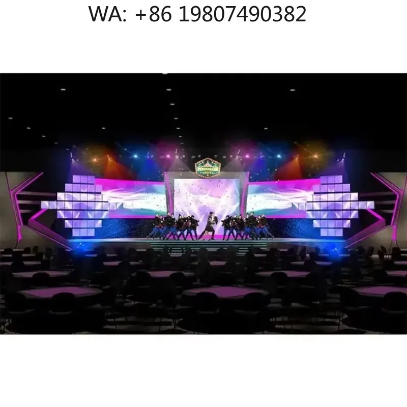 P2 Indoor Stage LED Video Wall, High Definition Full Color Panel for Concert Live Event Background Advertising Display
P2 Indoor Stage LED Video Wall, High Definition Full Color Panel for Concert Live Event Background Advertising Display