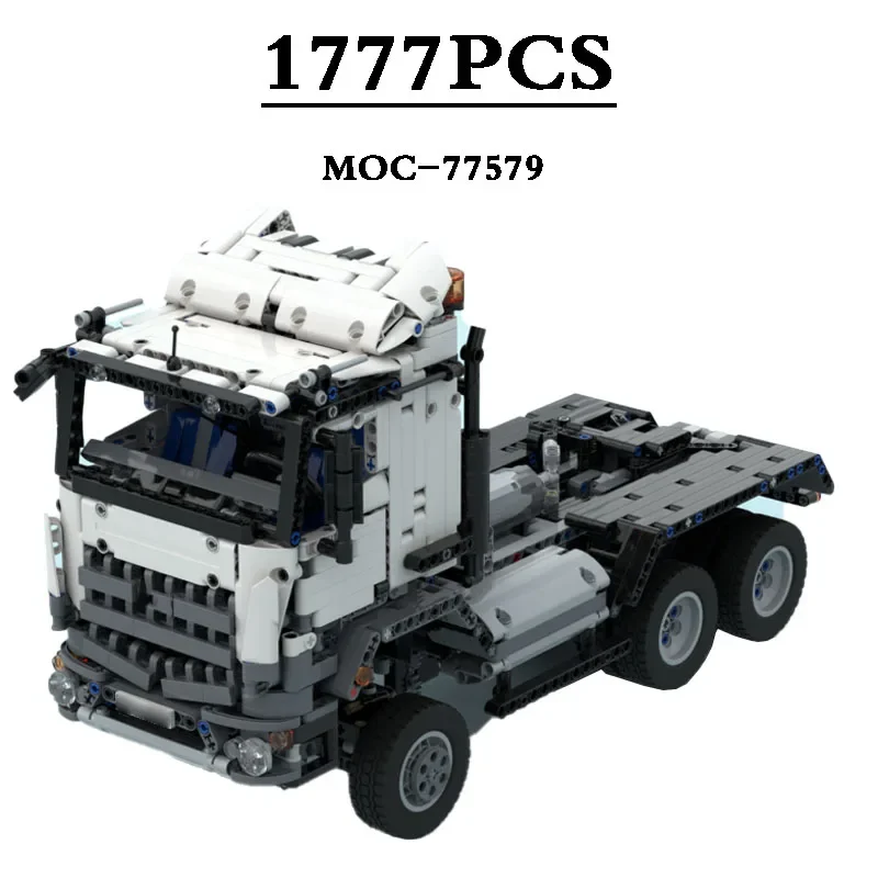 MOC-77579 Building Block 42043-1 Compatible K Truck Toy Car Trailer Stitching Model 1777PCS Kids Christmas Toys Gifts
MOC-77579 Building Block 42043-1 Compatible K Truck Toy Car Trailer Stitching Model 1777PCS Kids Christmas Toys Gifts