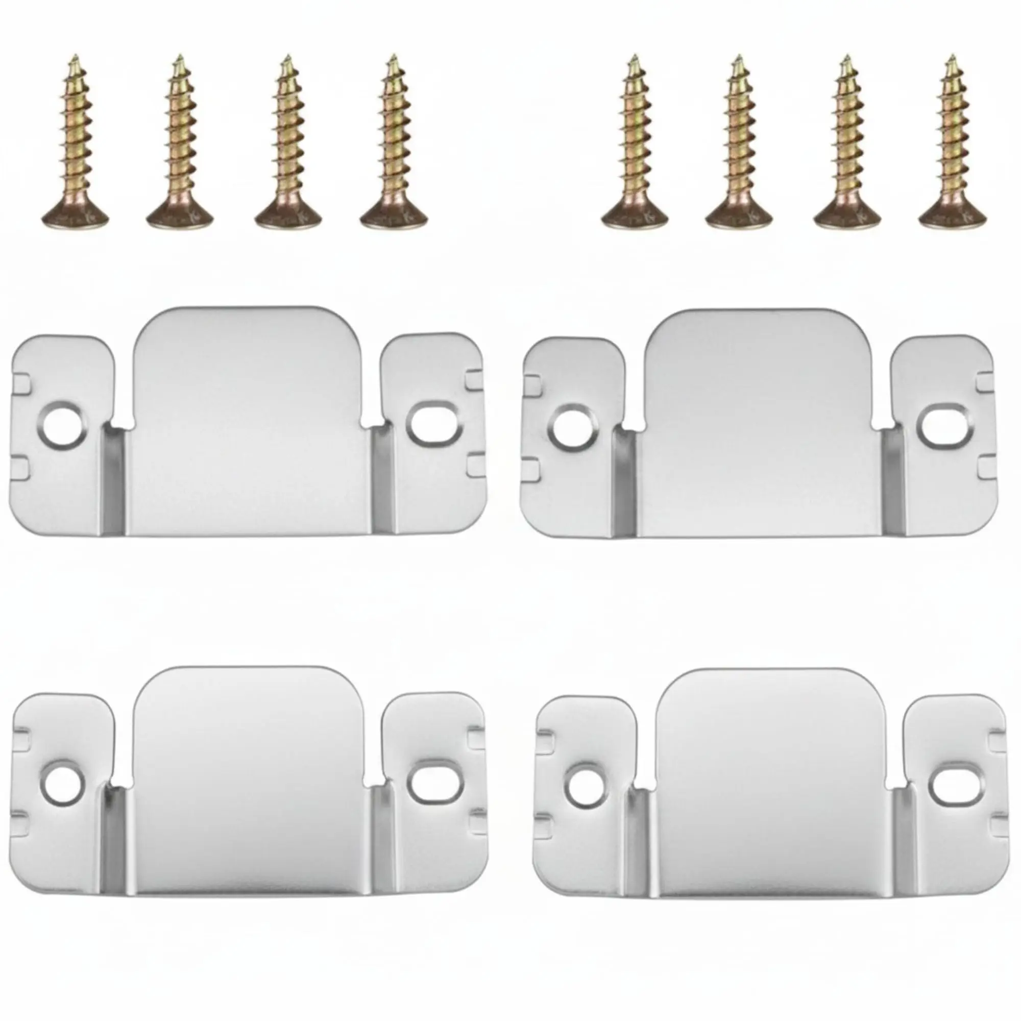 4 Pieces Universal Sofa Interlocking Connectors With Screws Heavy Duty Metal Hardware
4 Pieces Universal Sofa Interlocking Connectors With Screws Heavy Duty Metal Hardware