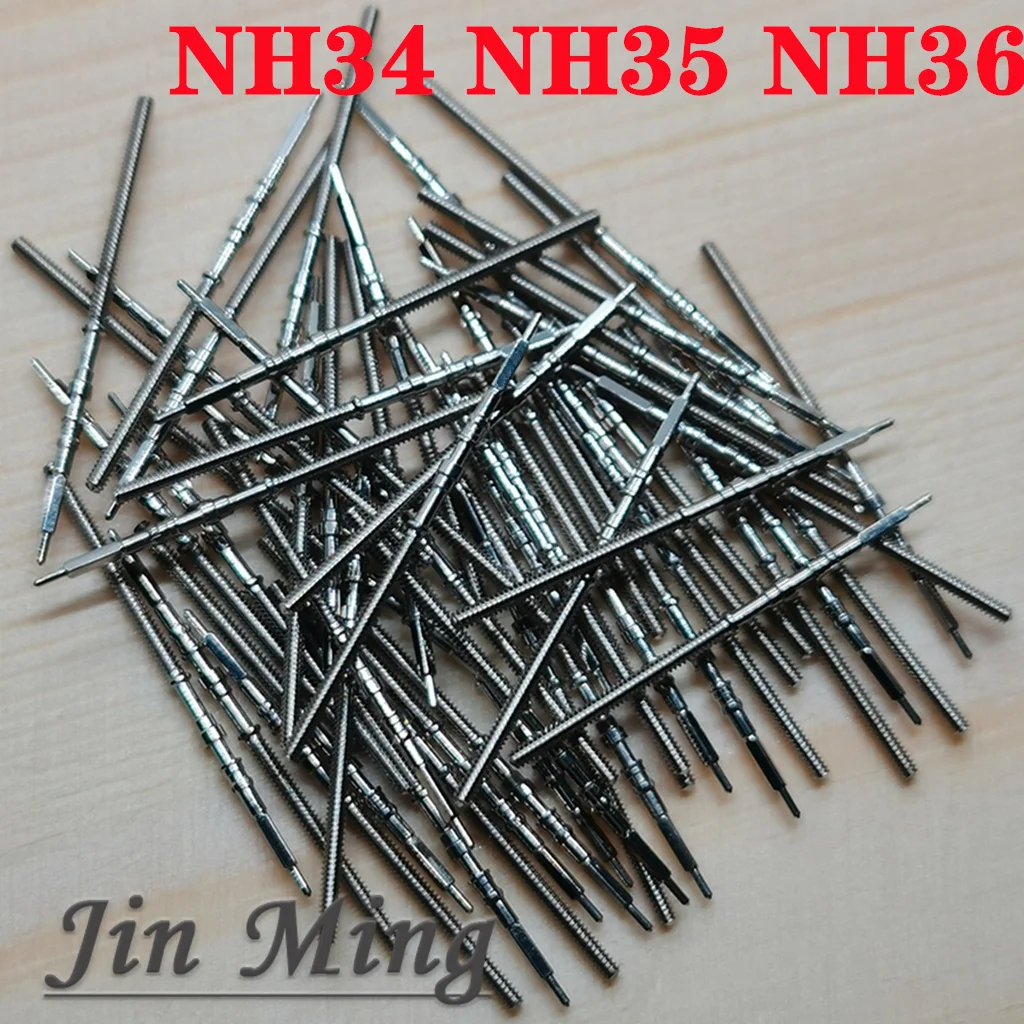 High Quality Watch Stem Stainless Steel Spare Parts Fit NH35 NH36NH38 Crown Automatic Mechanical Movement Watch Parts Crown Stem
High Quality Watch Stem Stainless Steel Spare Parts Fit NH35 NH36NH38 Crown Automatic Mechanical Movement Watch Parts Crown Stem