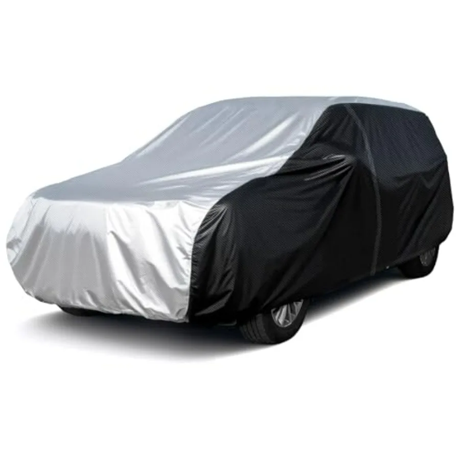 SUV Cover, Carbon Fiber Luxury All Weather Protection SUV Car Covers for Automobiles, Full Exterior Cover with Zipper, Outdoor
SUV Cover, Carbon Fiber Luxury All Weather Protection SUV Car Covers for Automobiles, Full Exterior Cover with Zipper, Outdoor