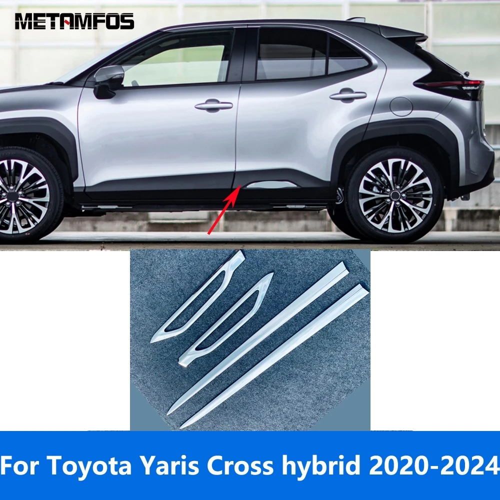 For Toyota Yaris Cross hybrid 2020-2022 2023 2024 Chrome Door Line Side Strip Body Skirt Molding Trim Accessories Car Styling
For Toyota Yaris Cross hybrid 2020-2022 2023 2024 Chrome Door Line Side Strip Body Skirt Molding Trim Accessories Car Styling