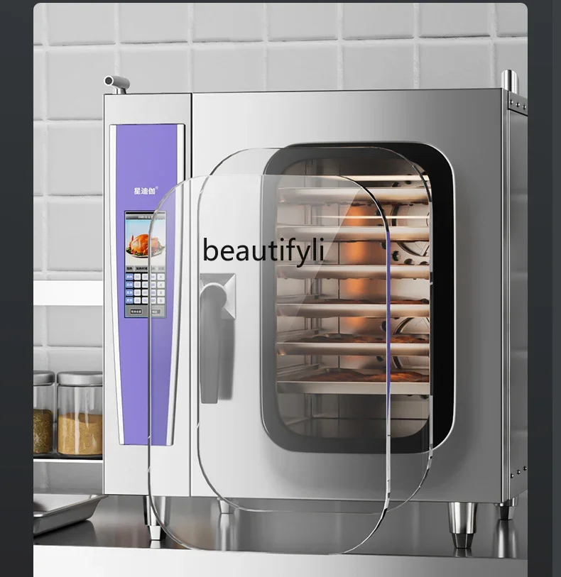 Q Commercial steam oven Automatic cleaning Multifunctional electric restaurant Hotel steam oven
Q Commercial steam oven Automatic cleaning Multifunctional electric restaurant Hotel steam oven