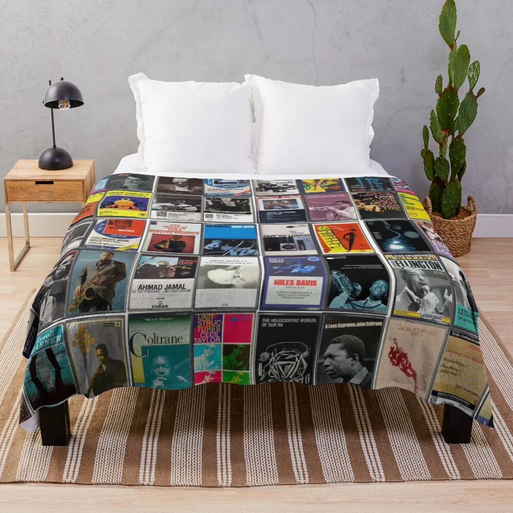 Greatest Jazz Music - Vintage Cassette Album Cover Art Throw Blanket Flannel Fleece Soft Warm Throw Blanket
Greatest Jazz Music - Vintage Cassette Album Cover Art Throw Blanket Flannel Fleece Soft Warm Throw Blanket