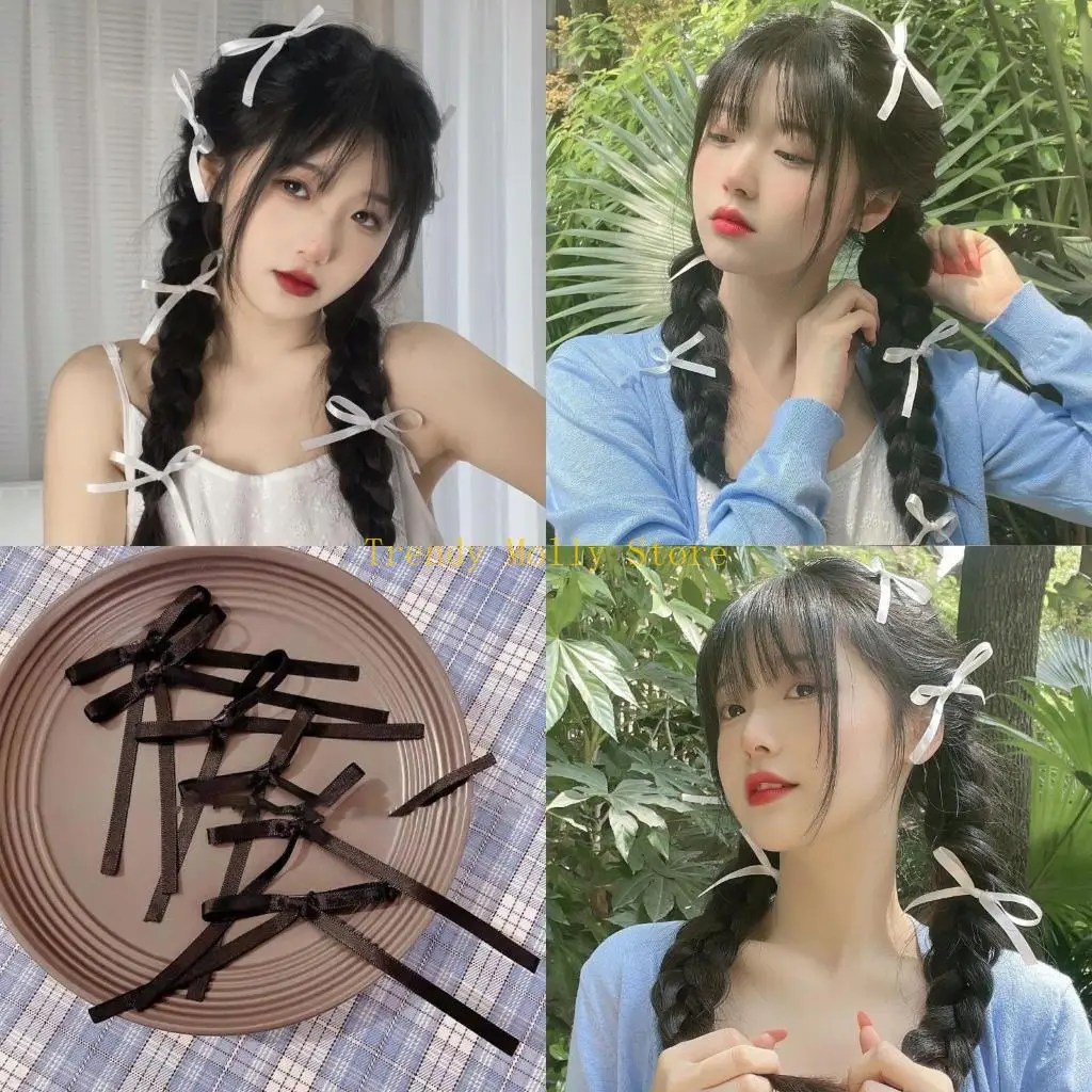 N5KB 2pcs Braids Hair Clip for Hot Girls Harajuku Bowknot Hair Barrettes Ponytail Bangs Hair Barrettes for Teens Girls
N5KB 2pcs Braids Hair Clip for Hot Girls Harajuku Bowknot Hair Barrettes Ponytail Bangs Hair Barrettes for Teens Girls