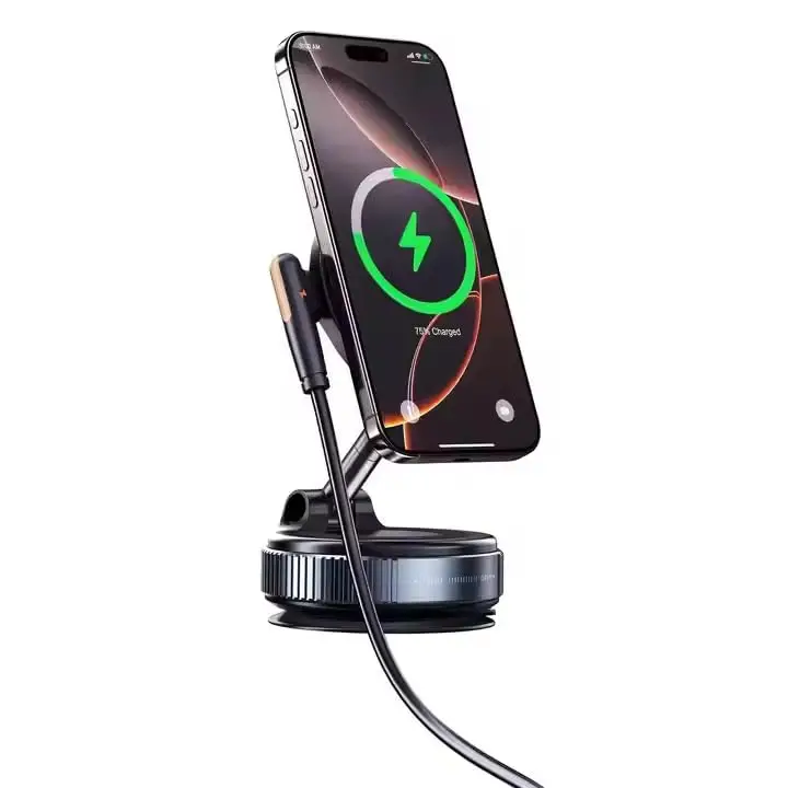 Magnetic Car Phone Mount With Vacuum Suction Base, 360° Rotatable, MagSafe Compatible, Universal Smartphone Holder For
Magnetic Car Phone Mount With Vacuum Suction Base, 360° Rotatable, MagSafe Compatible, Universal Smartphone Holder For