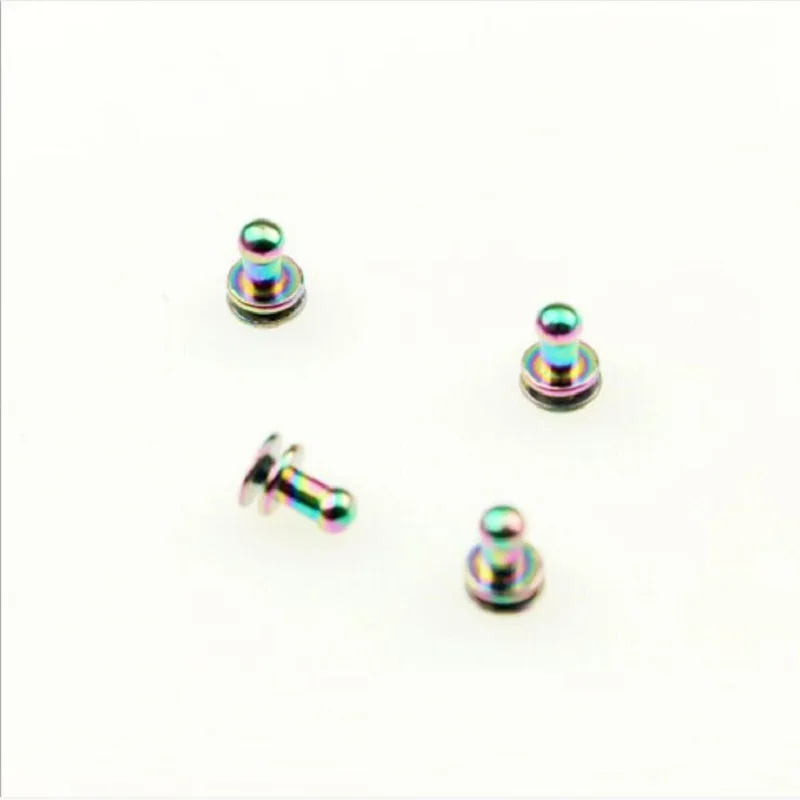 10pcs/50pcs Luggage Handbag Hardware Accessories 4mm Seven Colors Zinc Alloy Pacifier Monk Head Belt Screws Rivets
10pcs/50pcs Luggage Handbag Hardware Accessories 4mm Seven Colors Zinc Alloy Pacifier Monk Head Belt Screws Rivets