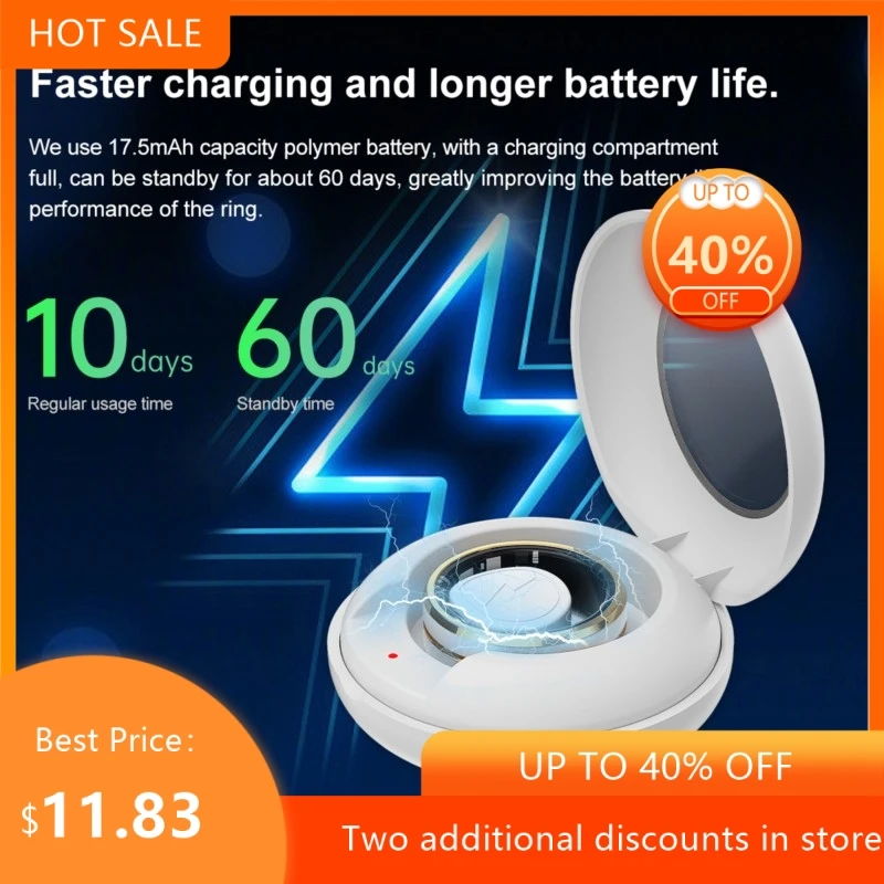 Heart Rate Blood Oxygen Photography Sleep Monitoring Step Measurement Exercise Depth Waterproof Swimmable Smart Ring New 2026
Heart Rate Blood Oxygen Photography Sleep Monitoring Step Measurement Exercise Depth Waterproof Swimmable Smart Ring New 2026