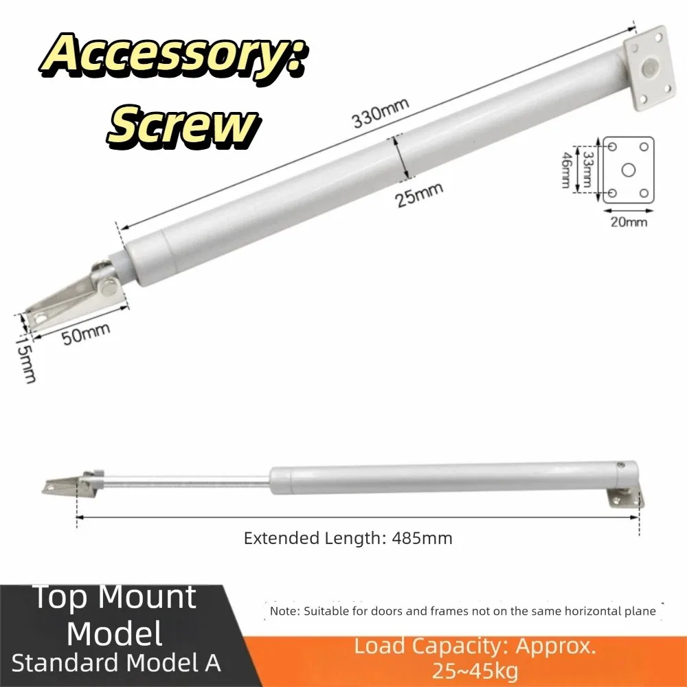 Silent Buffer Pneumatic Door Closer Automatic Rebound Adjustable Closing Speed Spring Return Device Anti-Pinch Durable
Silent Buffer Pneumatic Door Closer Automatic Rebound Adjustable Closing Speed Spring Return Device Anti-Pinch Durable