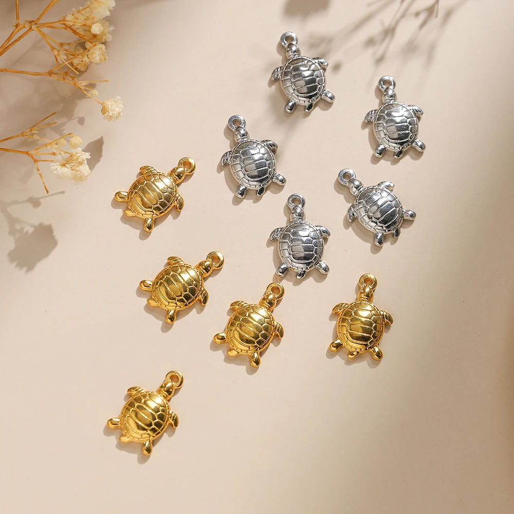5pcs StainlessSteel turtle accessories Charmsfor Jewelry Connectors Earrings Making Supplies DIY Necklace Bracelet Jewelry Charm
5pcs StainlessSteel turtle accessories Charmsfor Jewelry Connectors Earrings Making Supplies DIY Necklace Bracelet Jewelry Charm