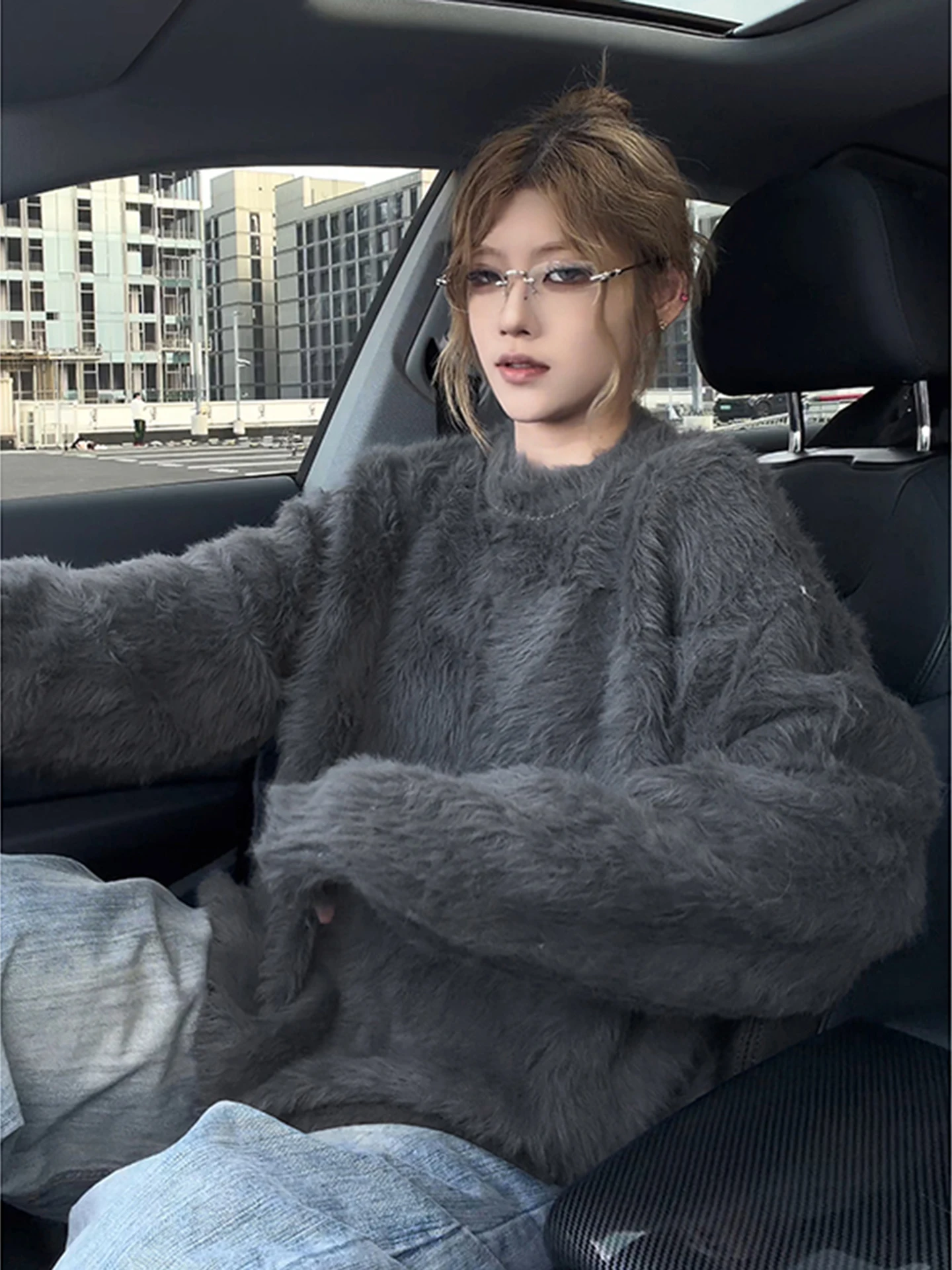 Soft Cozy round Ne Camere Sweater ex Autumn Winter Inner Wear Faux Knitted Jaet Outerwear Cleanfit Sle
Soft Cozy round Ne Camere Sweater ex Autumn Winter Inner Wear Faux Knitted Jaet Outerwear Cleanfit Sle