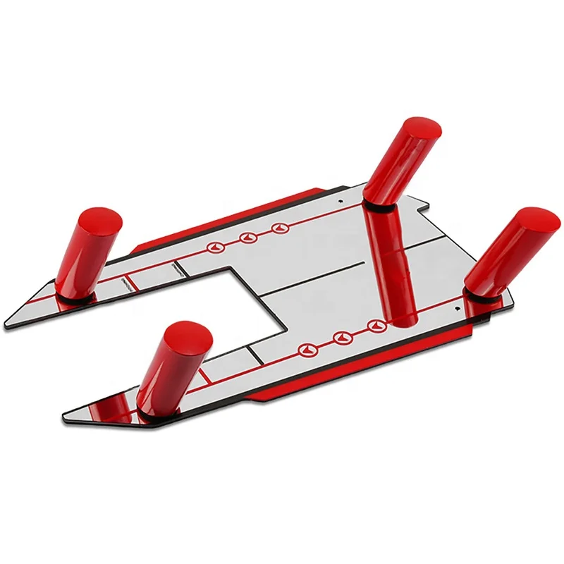 New Design Golf Training Aids Golf Putting Alignment Mirror with Red Lines
New Design Golf Training Aids Golf Putting Alignment Mirror with Red Lines