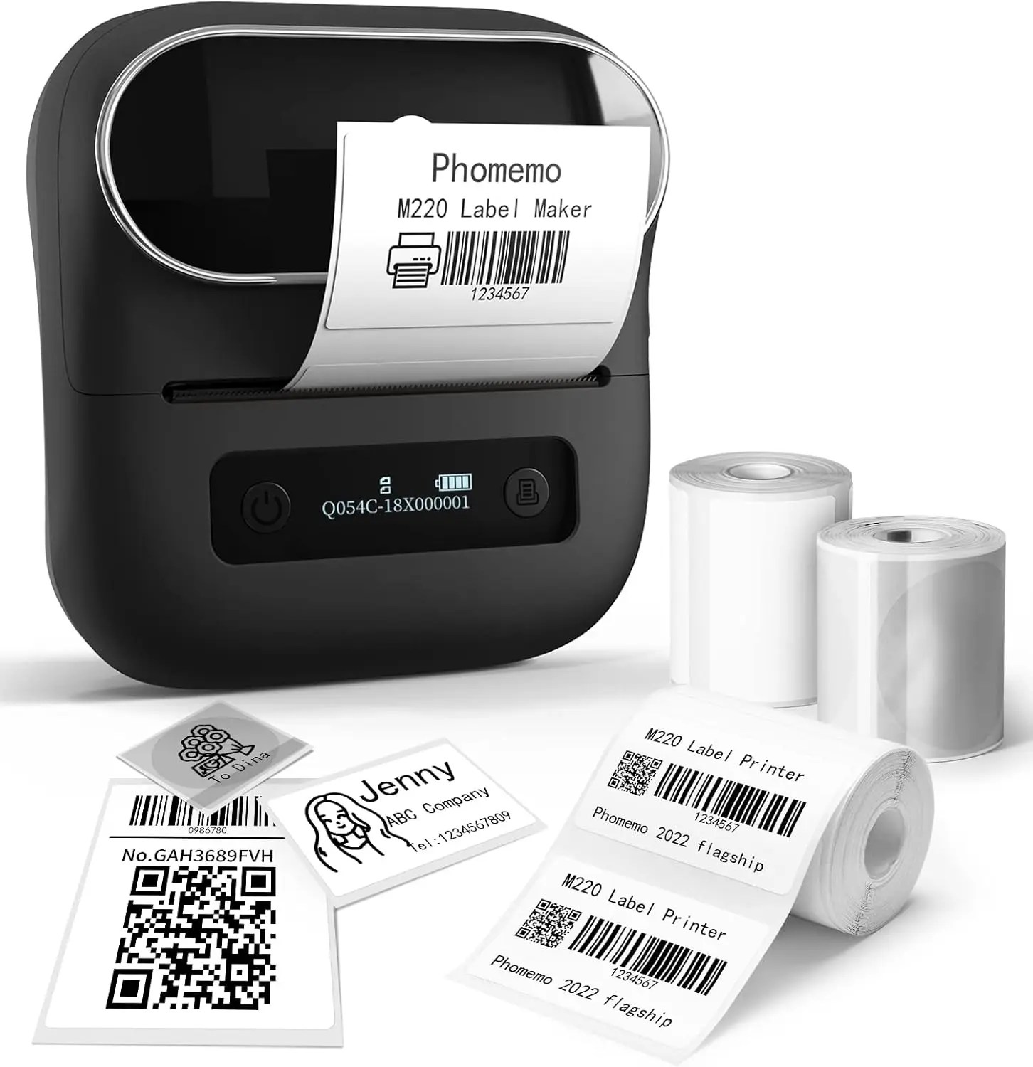 Bluetooth Label Maker 3.14" Portable Thermal Printer 2200mAh Battery iOS/Android Compatible for Small Business Home Office
Bluetooth Label Maker 3.14" Portable Thermal Printer 2200mAh Battery iOS/Android Compatible for Small Business Home Office