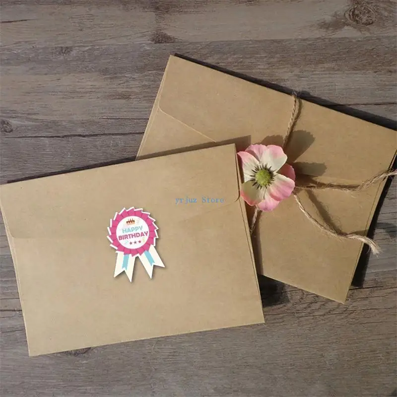 583D 200Pcs Happy Birthday Sticker Waterproof Gift Wrap Sticker for DIY Birthday Card
583D 200Pcs Happy Birthday Sticker Waterproof Gift Wrap Sticker for DIY Birthday Card