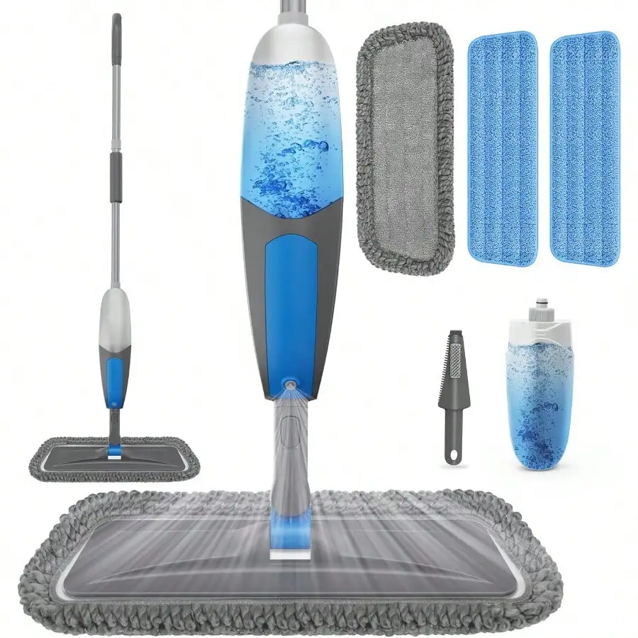 Microfiber Wet Dry Dust Mop For Hardwood Laminate Wood Tile Vinyl Floors With 3 Washable Pads Fit For PowerMop
Microfiber Wet Dry Dust Mop For Hardwood Laminate Wood Tile Vinyl Floors With 3 Washable Pads Fit For PowerMop