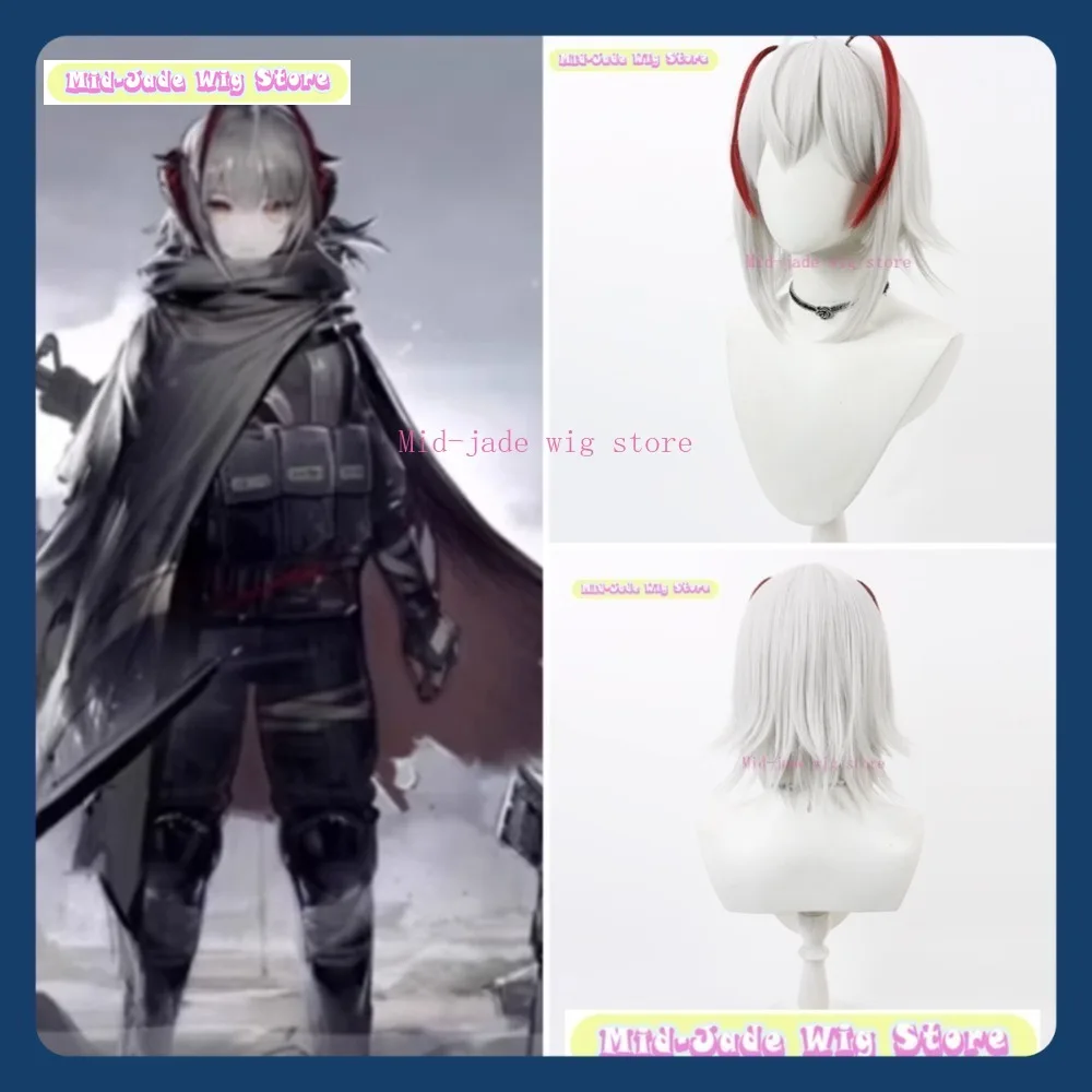 Mid-jade Wig Store Arknights 1st Anniv. W Cosplay Wig Halloween Party Costumes Props Anime Games Role-playing
Mid-jade Wig Store Arknights 1st Anniv. W Cosplay Wig Halloween Party Costumes Props Anime Games Role-playing