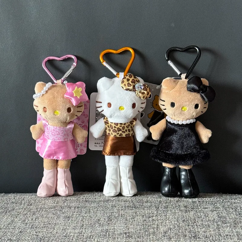 Sanrio Hello Kitty Y2K Plush Keychain Leopard Print Dress Design Fluffy Doll Pendant for Backpack
Sanrio Hello Kitty Y2K Plush Keychain Leopard Print Dress Design Fluffy Doll Pendant for Backpack