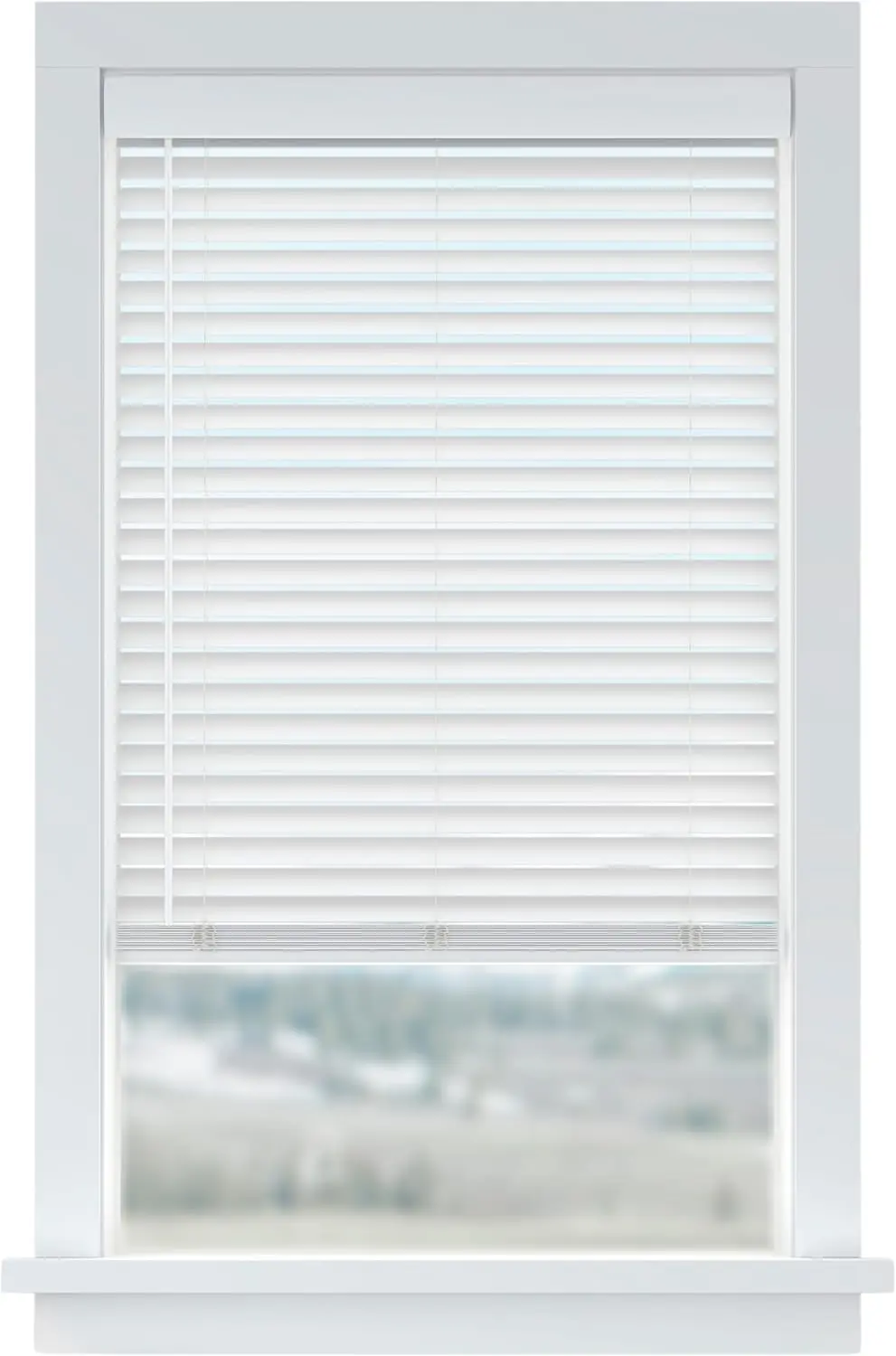 Cordless Light Filtering Faux Wood Blinds, 2” for Windows, Timeless Design, Fits up to 32” Width and 64” Length
Cordless Light Filtering Faux Wood Blinds, 2” for Windows, Timeless Design, Fits up to 32” Width and 64” Length