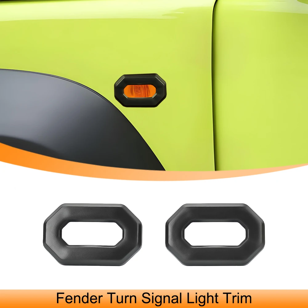 Car Side Fender Turn Signal Light Lamp Decoration Cover Trim Stickers for Suzuki Jimny JB64 JB74 2019-2025 Exterior Accessories
Car Side Fender Turn Signal Light Lamp Decoration Cover Trim Stickers for Suzuki Jimny JB64 JB74 2019-2025 Exterior Accessories
