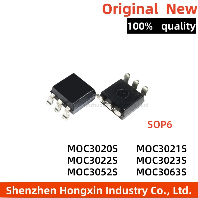 10 Pieces of MOC3020S-TA1 3021S 3022S 3023S 3052S 3063S 3083S Black Patch SOP6
10 Pieces of MOC3020S-TA1 3021S 3022S 3023S 3052S 3063S 3083S Black Patch SOP6