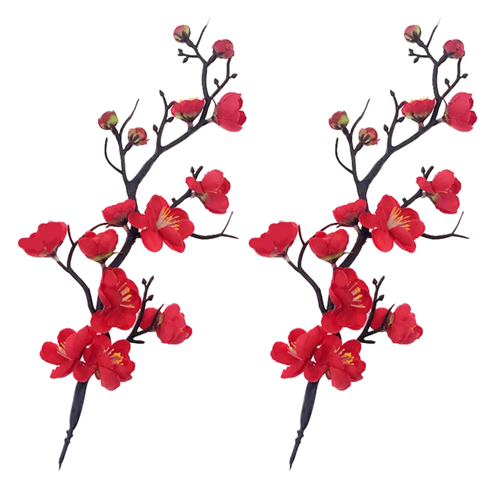 2 pcs Simulated Plum Blossom Cake Topper Eco Friendly Food Picks Decorative Accessory Creative Decorations Plant Shaped Ornament
2 pcs Simulated Plum Blossom Cake Topper Eco Friendly Food Picks Decorative Accessory Creative Decorations Plant Shaped Ornament