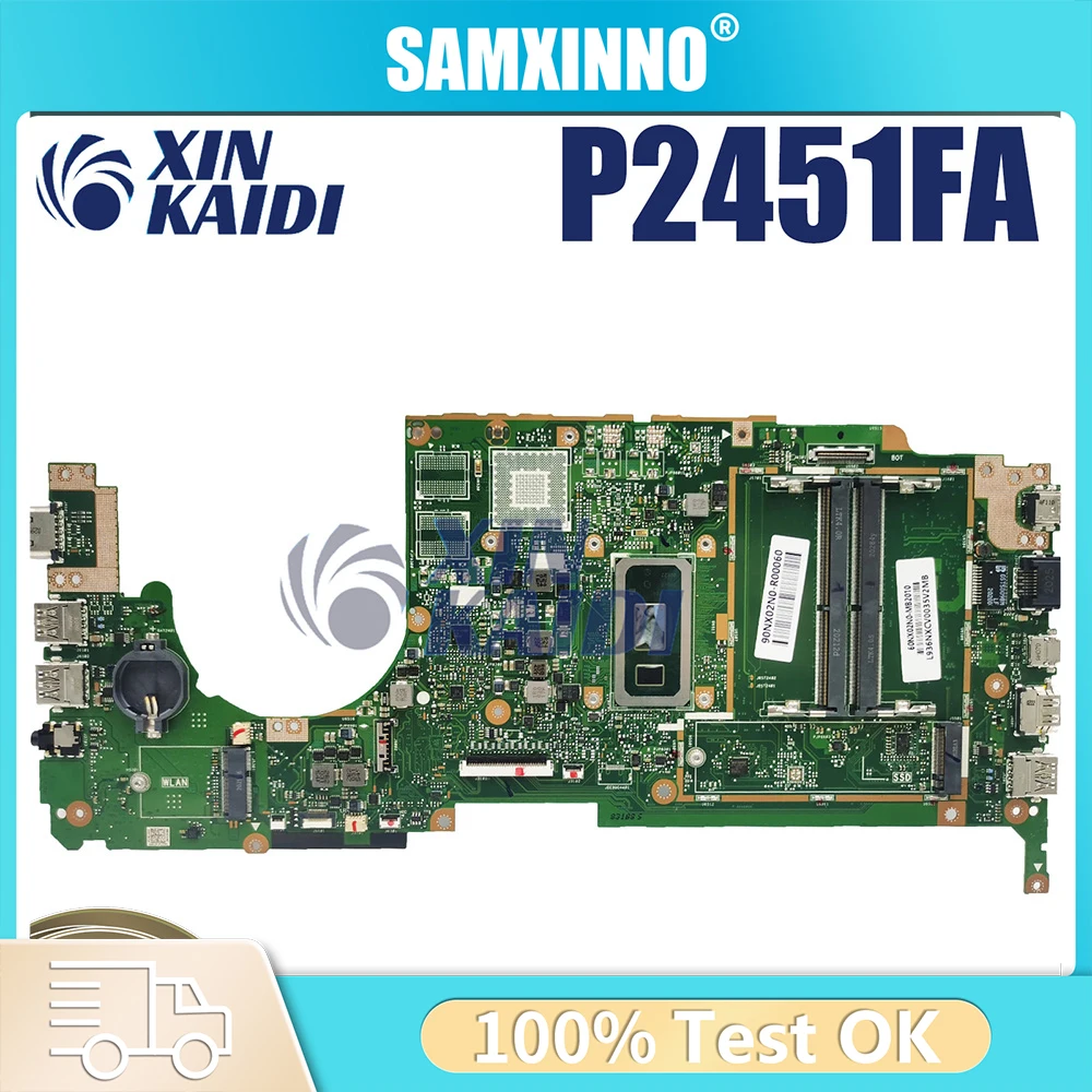 Для ASUS ExpertBook P2 P2451 P2451F P2451FB P2451FAW P2451FAV Материнская плата P2451FA P2451FB P2451FC P2451FAR P2461FA P2441FA
Для ASUS ExpertBook P2 P2451 P2451F P2451FB P2451FAW P2451FAV Материнская плата P2451FA P2451FB P2451FC P2451FAR P2461FA P2441FA