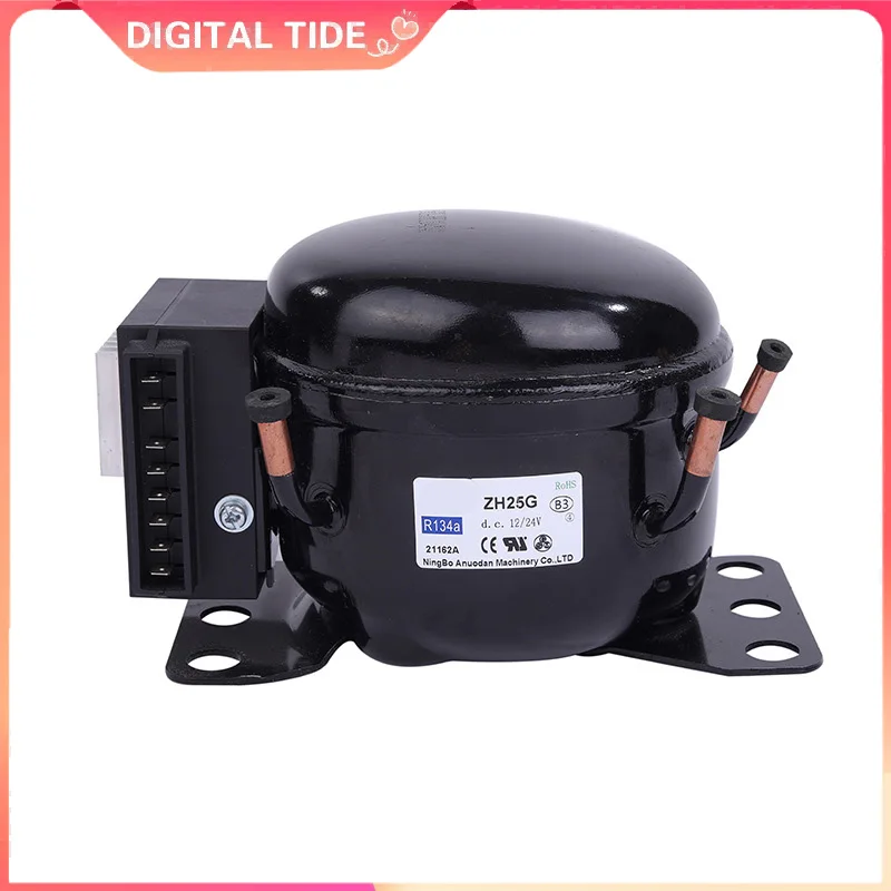 ZH25G Car Refrigeration Compressor outdoor refrigerator compressor for Vehicle DC 12V 24V
ZH25G Car Refrigeration Compressor outdoor refrigerator compressor for Vehicle DC 12V 24V