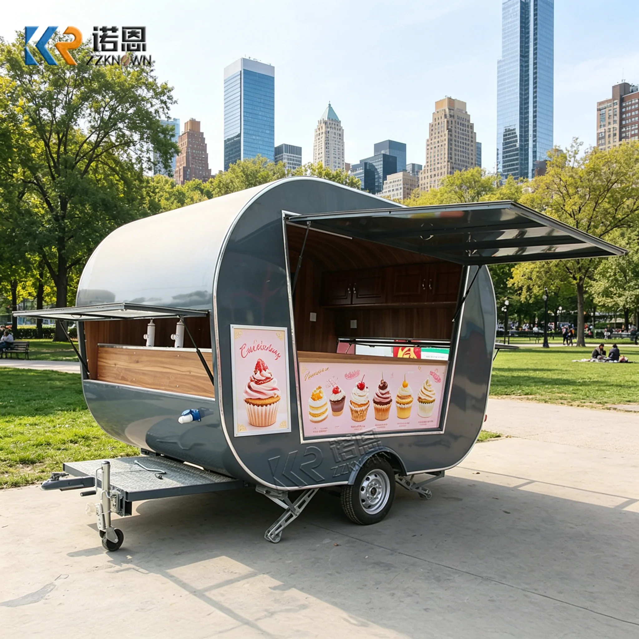 Multifunctional Food Vending Trailer Towed Outdoor Commercial Operation Tool for Night Markets Fairs Scenic Areas
Multifunctional Food Vending Trailer Towed Outdoor Commercial Operation Tool for Night Markets Fairs Scenic Areas