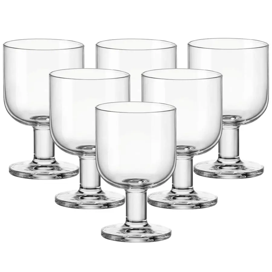 Набор из 6 штабелируемых бокалов для вина Hosteria, 6,75 унций. Бокал, из прозрачного закаленного стекла, сделано в Италии.
Набор из 6 штабелируемых бокалов для вина Hosteria, 6,75 унций. Бокал, из прозрачного закаленного стекла, сделано в Италии.