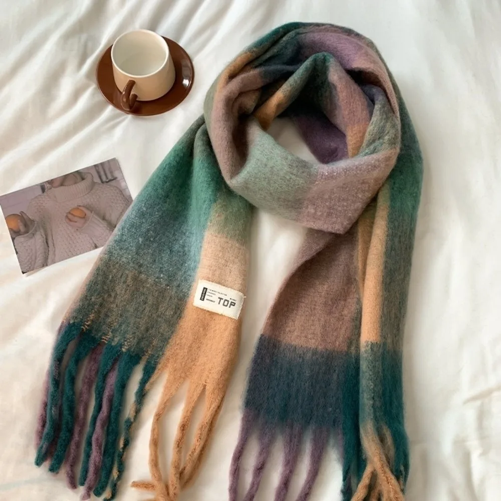 New Warm Scarf Soft Windproof Shawl Wrap Coldproof Mohair Long Tassel Scarves Skiing
New Warm Scarf Soft Windproof Shawl Wrap Coldproof Mohair Long Tassel Scarves Skiing