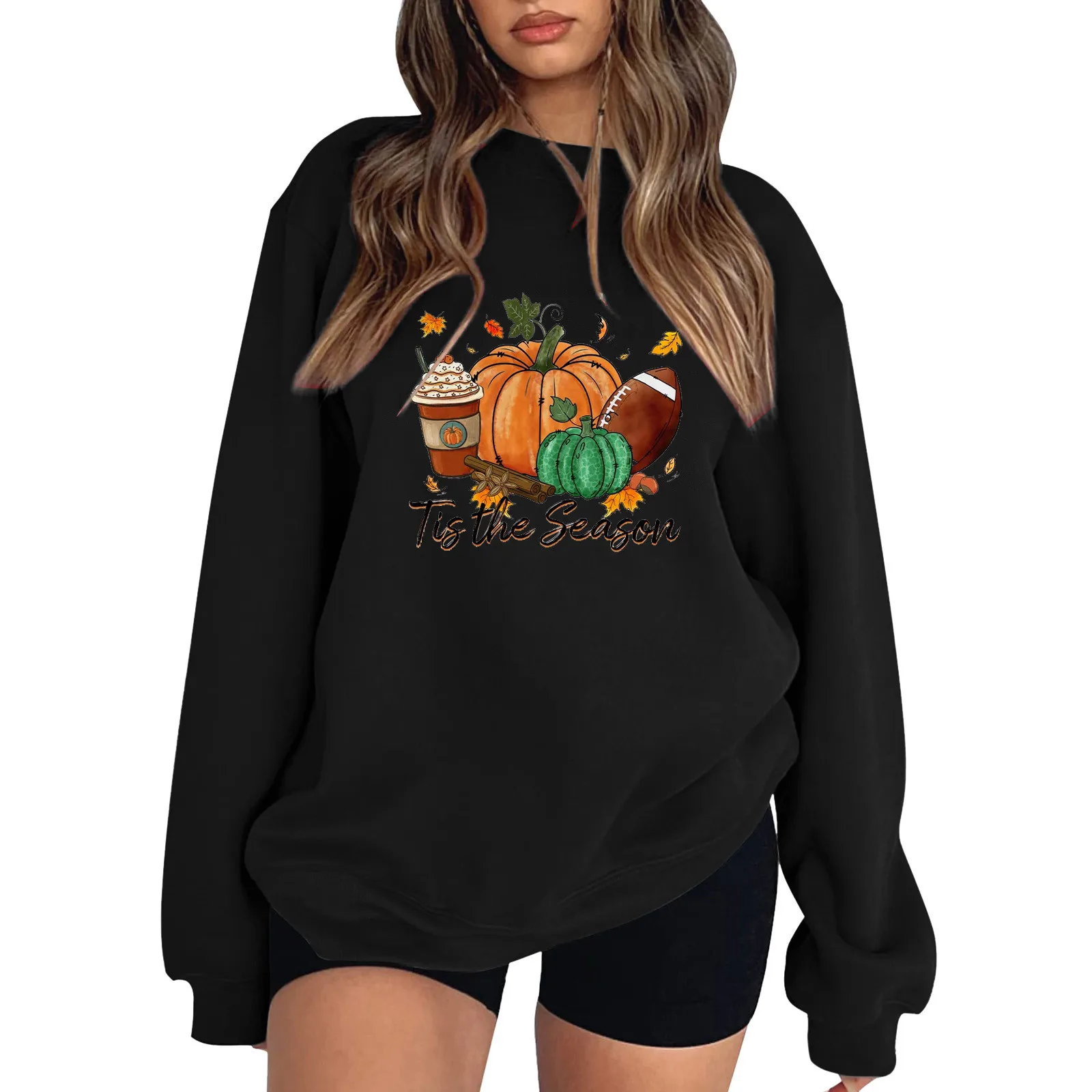 Violet Women Womens Casual Loose Top Fun Printed Drop Shoulder Sleeves Hoodless Pullover Sweatshirt Fashion Tops Women
Violet Women Womens Casual Loose Top Fun Printed Drop Shoulder Sleeves Hoodless Pullover Sweatshirt Fashion Tops Women
