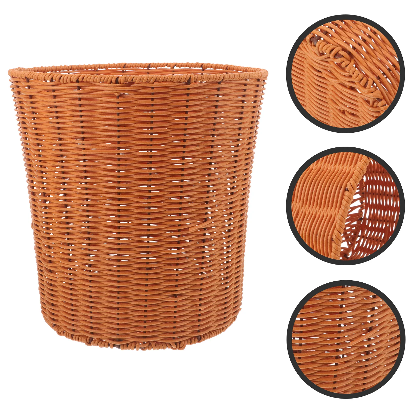 Rattan Trash Can Woven Baskets Kitchen Supply Lightweight Multi Function Practical Housewarming Gift Fruit Storage
Rattan Trash Can Woven Baskets Kitchen Supply Lightweight Multi Function Practical Housewarming Gift Fruit Storage