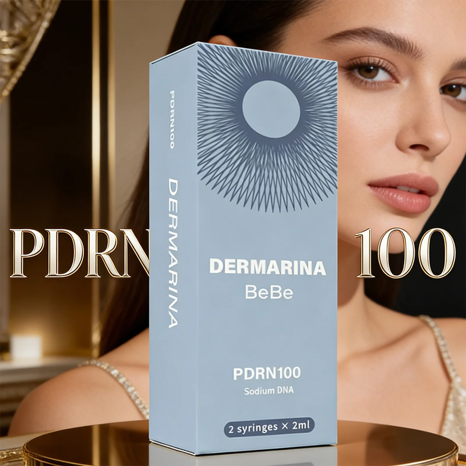 Facial hyaluronic acid skin care product PDRN 100ml body skin shaping serum Sodium DNA BeBe Korean skin care set
Facial hyaluronic acid skin care product PDRN 100ml body skin shaping serum Sodium DNA BeBe Korean skin care set
