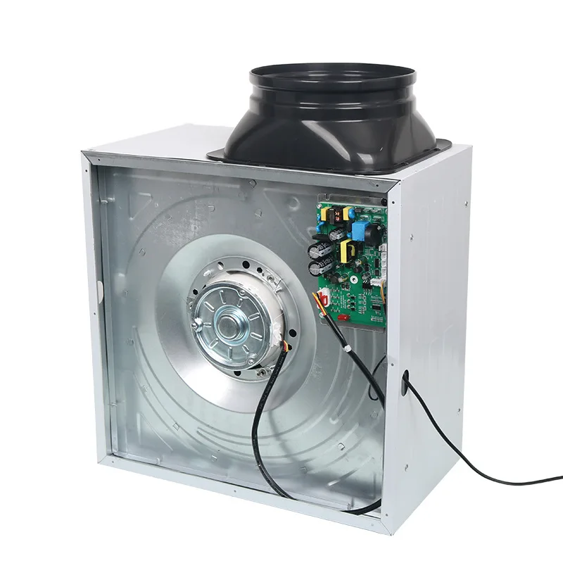Commercial integrated fume hood fan frequency conversion high-power 7-speed custom soil stove range hood centrifugal fan man 
Commercial integrated fume hood fan frequency conversion high-power 7-speed custom soil stove range hood centrifugal fan man