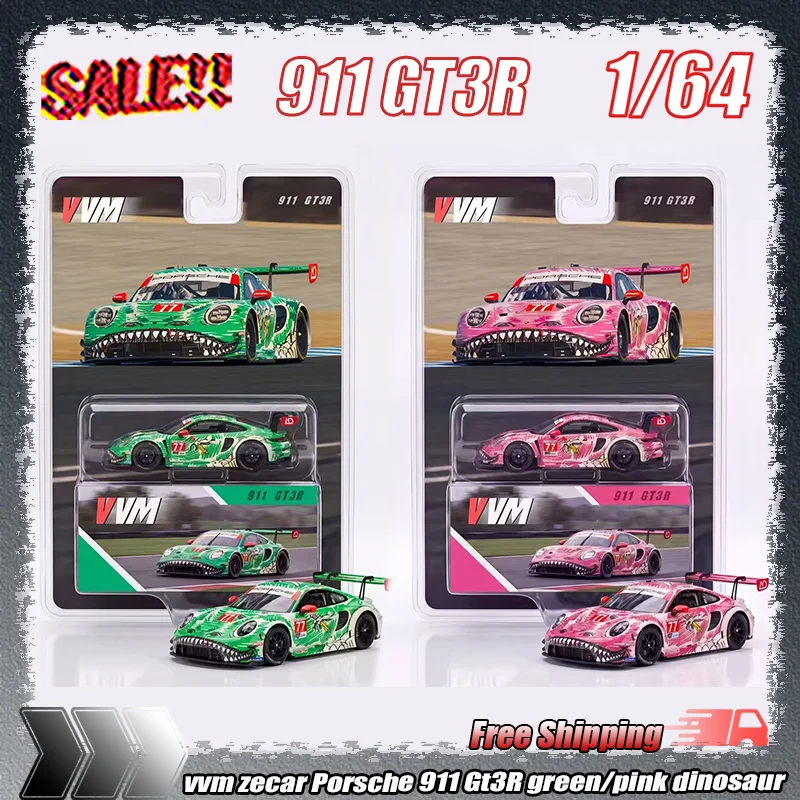 Vvm Zecar 1:64 Porsch 911 Gt3r Green/Pink Dinosaur Simulation Alloy Miniature Die-casting Car Model Custom Collection Toys Gifts
Vvm Zecar 1:64 Porsch 911 Gt3r Green/Pink Dinosaur Simulation Alloy Miniature Die-casting Car Model Custom Collection Toys Gifts
