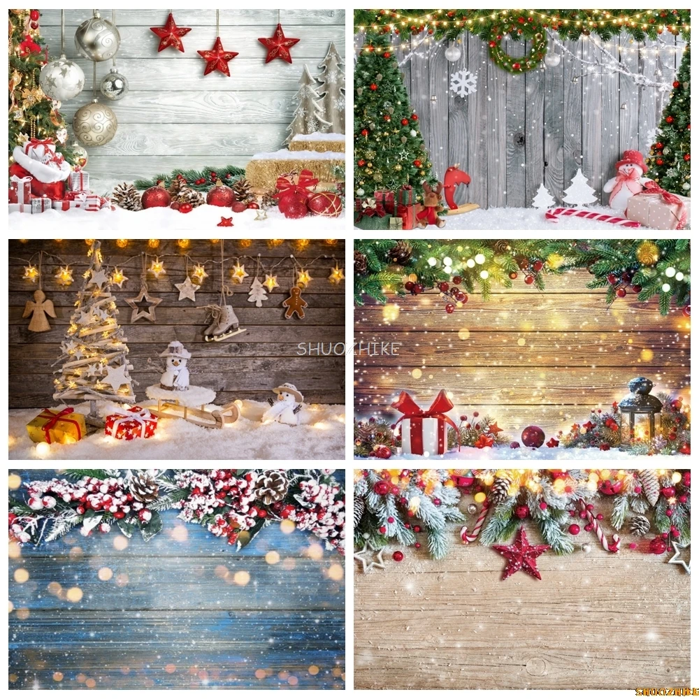 Christmas Glitter Wood Board Backdrop Rustic Wood Wall Xmas Tree Snowman Snowflake Bells Family Party Photography Background
Christmas Glitter Wood Board Backdrop Rustic Wood Wall Xmas Tree Snowman Snowflake Bells Family Party Photography Background