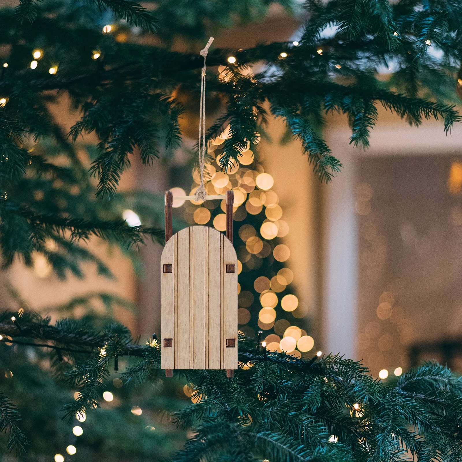10pcs Christmas Sleigh Decor Miniature Wooden Sled Ornament For Holiday Party Home Office Desktop Xmas Gift Festival Decor
10pcs Christmas Sleigh Decor Miniature Wooden Sled Ornament For Holiday Party Home Office Desktop Xmas Gift Festival Decor