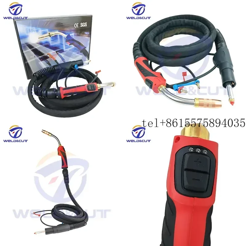 Hot Fronius MTW 400i Water Cooled 400A MIG Heavy Welding Torches up Down Switch & FSC Connector
Hot Fronius MTW 400i Water Cooled 400A MIG Heavy Welding Torches up Down Switch & FSC Connector