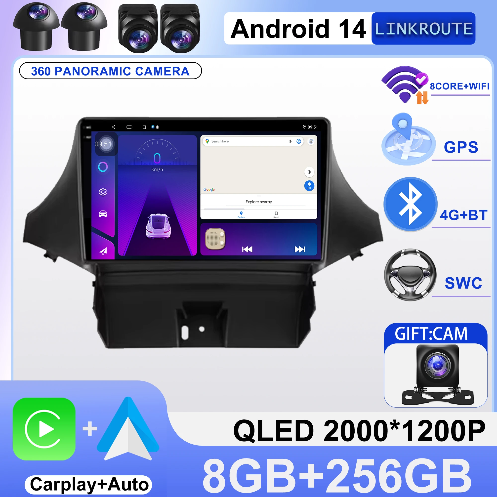 for Chevrolet Orlando 2010 - 2018 Auto Carplay Android 14 Car Radio Stereo Multimedia Video GPS Navigation Player BT 5.0
for Chevrolet Orlando 2010 - 2018 Auto Carplay Android 14 Car Radio Stereo Multimedia Video GPS Navigation Player BT 5.0