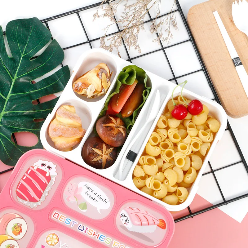 Милый Ланч-бокс Bento Kawaii для детей, школьников, детский Ланч-бокс в японском стиле для детского сада, хлеба, сэндвичей, Портативный Ланч-бокс
Милый Ланч-бокс Bento Kawaii для детей, школьников, детский Ланч-бокс в японском стиле для детского сада, хлеба, сэндвичей, Портативный Ланч-бокс