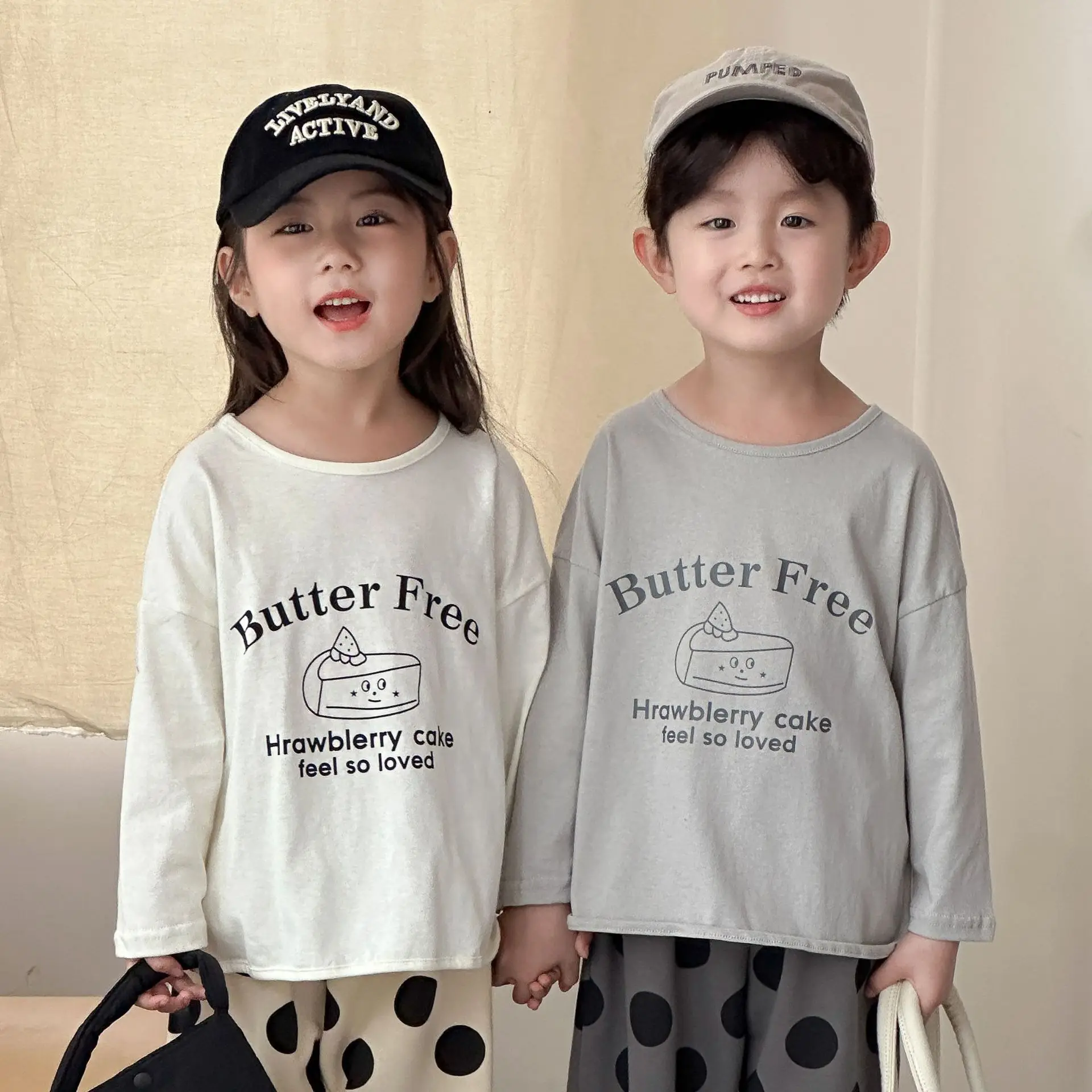 2025 Autumn New Children Cartoon Letter Print T Shirts Cotton Comfortable Kids Casual Tee Boys Girls Loose Long Sleeve Tops
2025 Autumn New Children Cartoon Letter Print T Shirts Cotton Comfortable Kids Casual Tee Boys Girls Loose Long Sleeve Tops